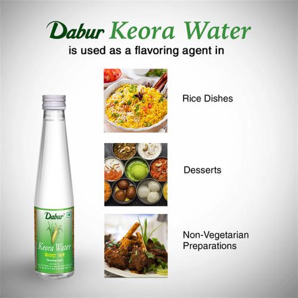 Dabur Keora Water - Authentic Flavour For Biryanis & Desserts, 250 ml-6.webp